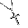 CLEARANCE - Cable Cross Necklace