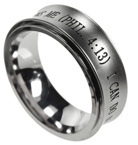 LIQUIDACIÓN - Anillo giratorio de plata