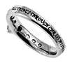 LIQUIDACIÓN - Anillo Solitario Princesa – Cristo Mi Fuerza