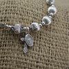 All Sterling Silver Rosary Bracelet