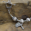 All Sterling Silver Rosary Bracelet