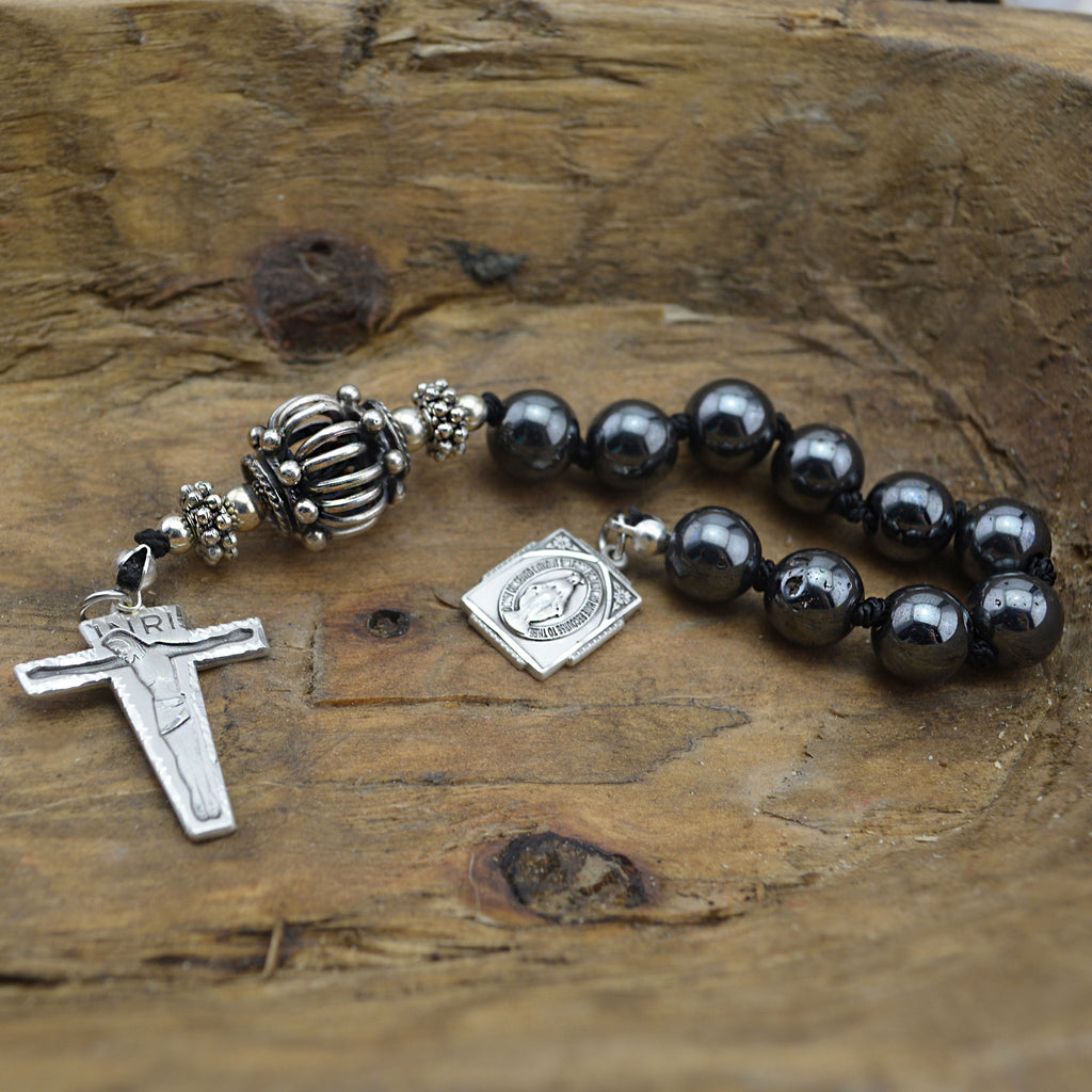 Hematite Chaplet Rosary