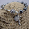 Hematite Rosary Bracelet