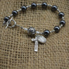 Hematite Rosary Bracelet