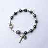 Hematite Rosary Bracelet