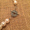 Elegant Freshwater Pearls and Jerusalem Cross Necklace - ONLY ONE AVAILABLE