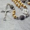 Lemon Swarovski Rosary