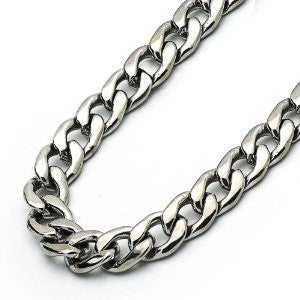 Cadena de eslabones cubanos de acero inoxidable