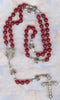 Rosario de jade rojo