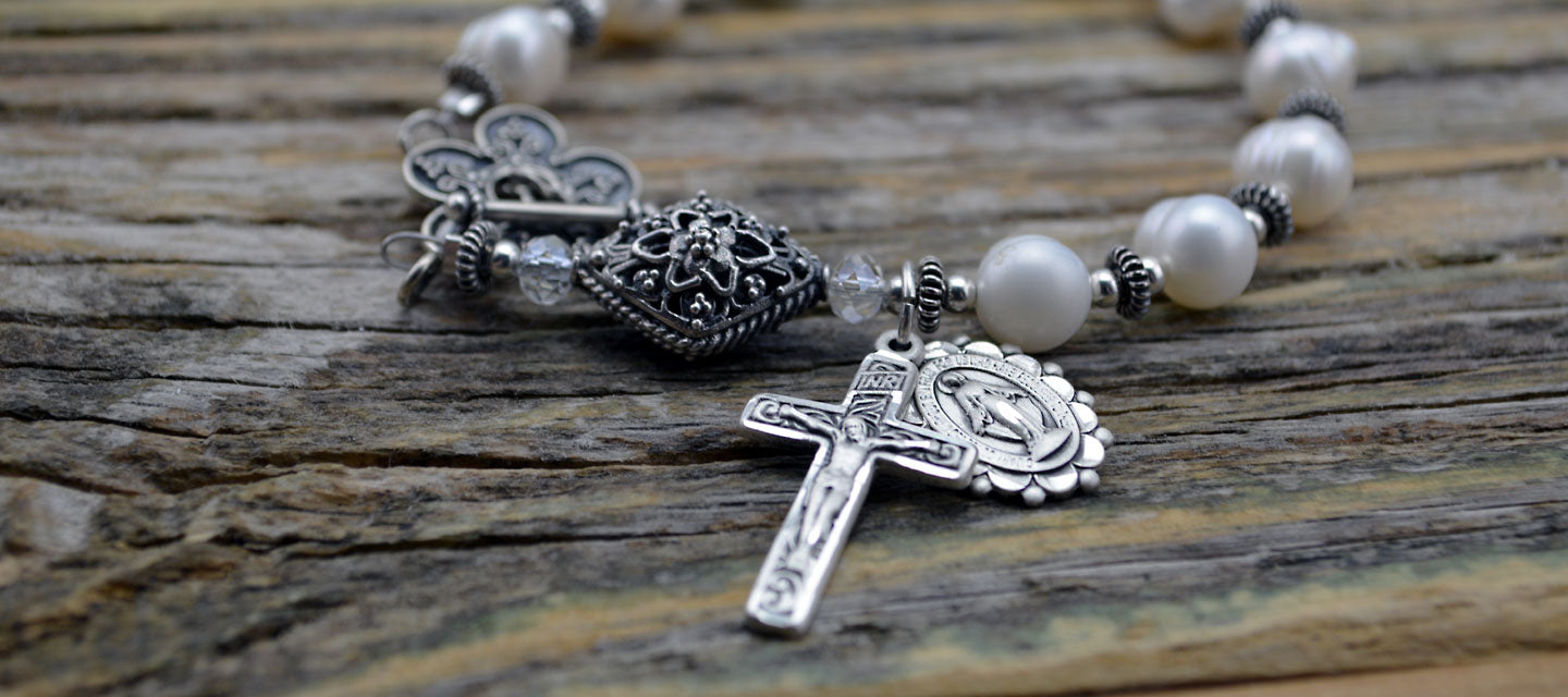 Holy Souls Rosary Classic Rosary Bracelet – Katholic Beads & More
