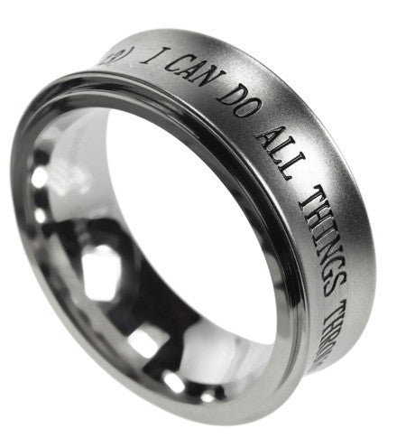 CLEARANCE - Spinner Silver Ring 