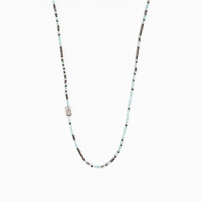 CLEARANCE - Hail Mary Morse Code Necklace
