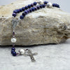 Purple South Sea Pearl Rosary