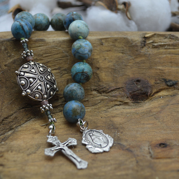 Turquoise Chaplet Rosary